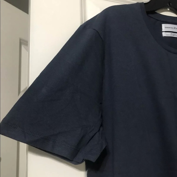 BNWT ZARA MAN ESSENTIAL CREW NECK T SHIRT - Picture 5 of 5